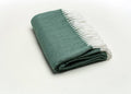 Fringed Herringbone Throws