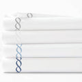 600 Thread Count Rope Embroidered Euro Sham Pairs