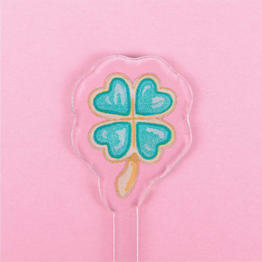 Shamrock Acrylic Stir Stick