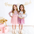Hanukkah Tulle Bow Headband - Kids Headband - Holiday
