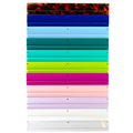 MAHJONG RACKS | Premium Acrylic | 4 Racks + 4 Pushers: Solid Citrus Green / Chartreuse