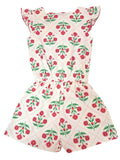 Madison Girls Floral Pima Cotton Romper