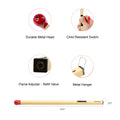 Match Shape Candle Lighter - Slim Butane - Gas Refillable