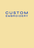 Custom Embroidery Add On