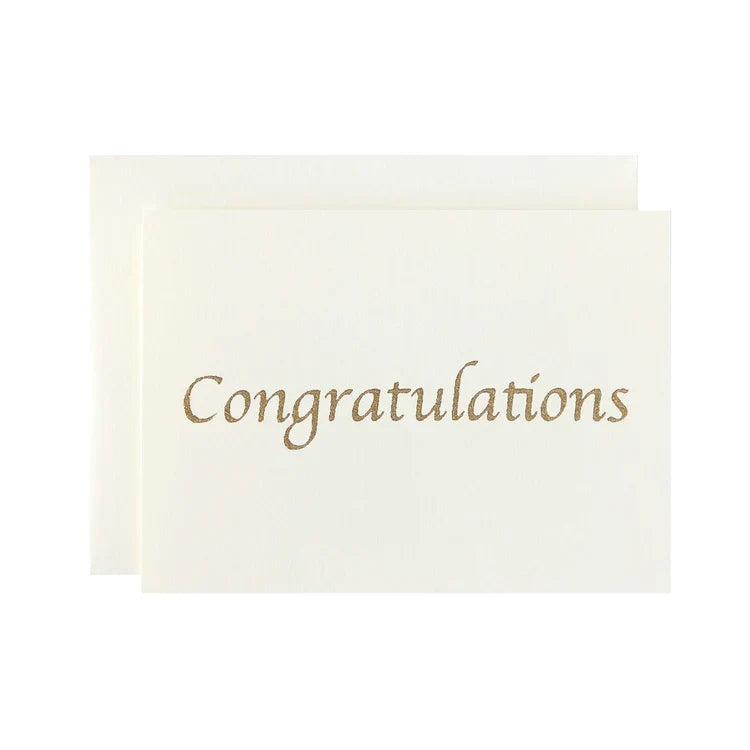 Ivory Congratulations Card