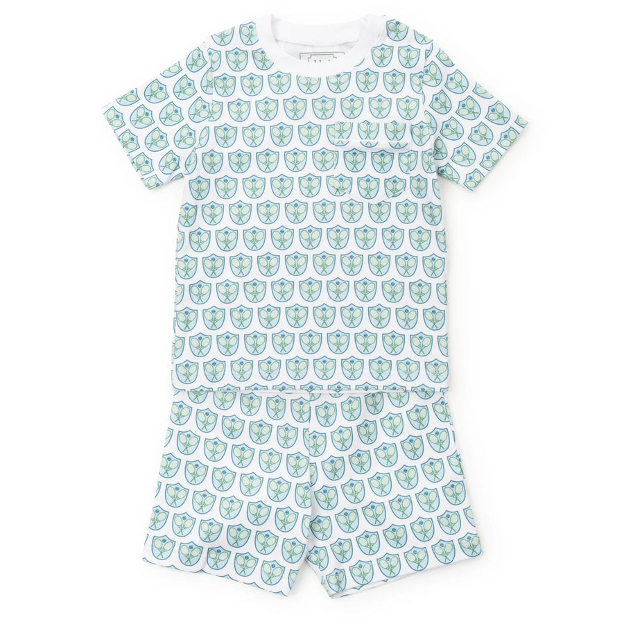 Charles Boys' Crest Blue Tennis Short Set