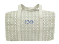 The Duffle Bag in Sage Floral