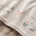 Wheat Alphabet Knit Baby Blanket