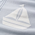 Nautical Cotton Cable Knit Blanket