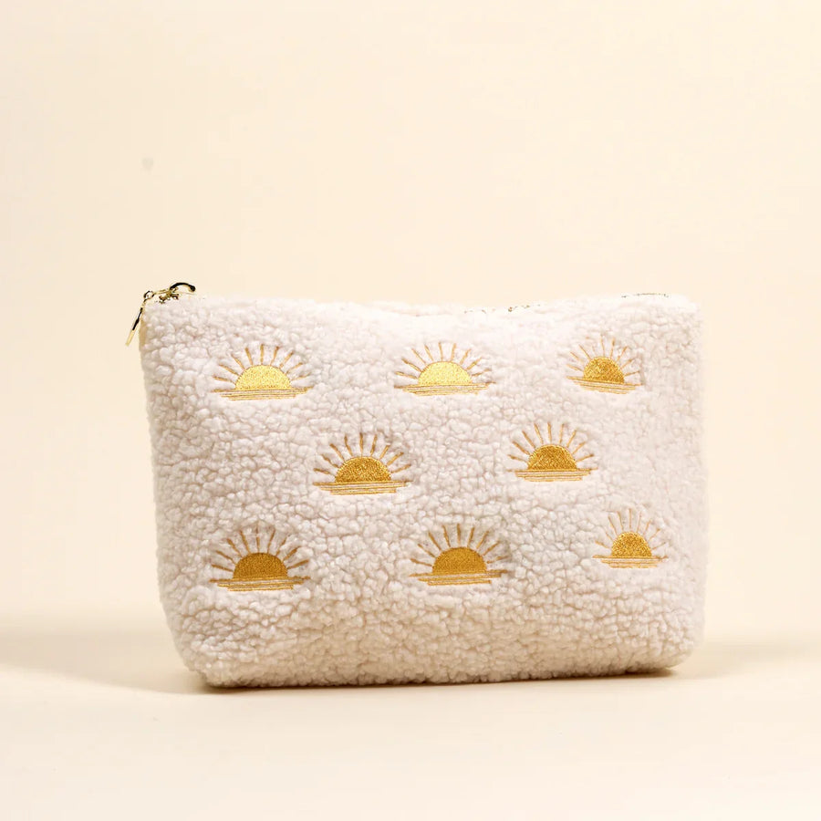 Sunshine Teddy Bear Pouch