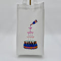 Champagne Fountain Fabric Wine Bag