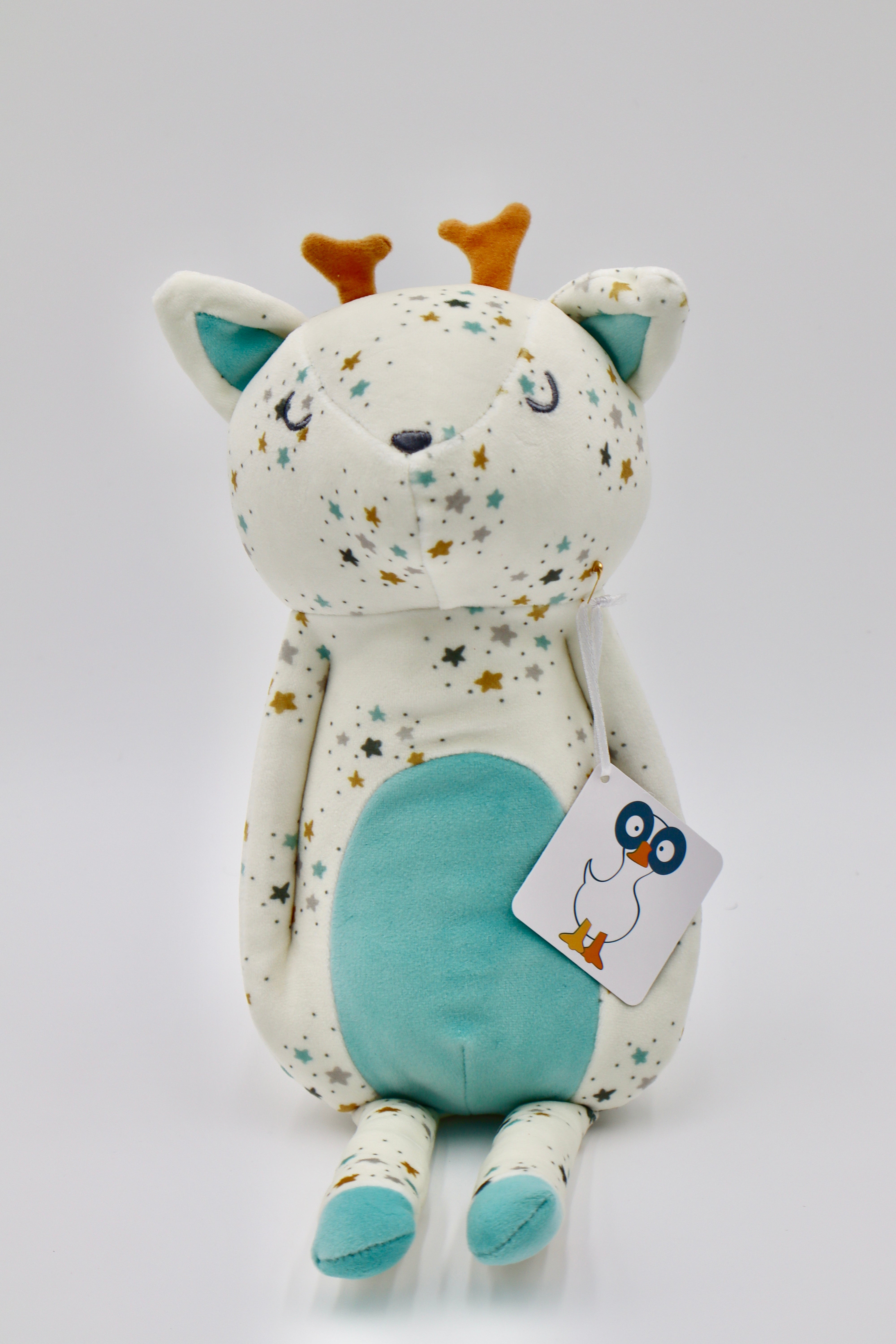 Goosewaddle Leo Reindeer Mini Printed Plush