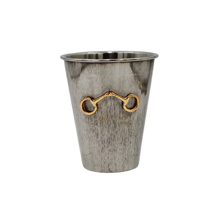Mint Julip Stainless Steel  Gold Bit Cup