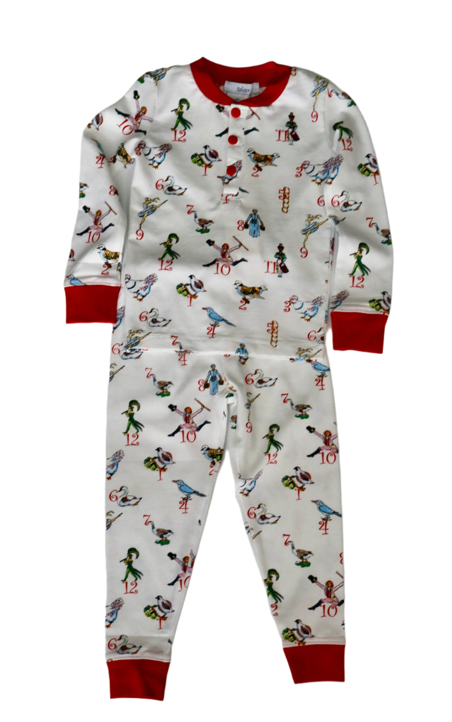 Kids Twelve Days of Christmas Pajamas