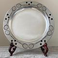 Pewtarex Trophy Plate Dish With Tennis Rim