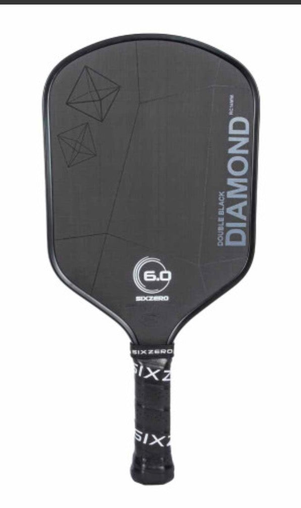 Six Zero Pickleball Paddle - Double Back Diamond Control 14mm