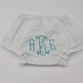 Bloomer Diaper Covers - Customized embroidery