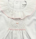 Nazu Smocked Pima Footie