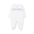 Pima Hand Smocked Playsuit
