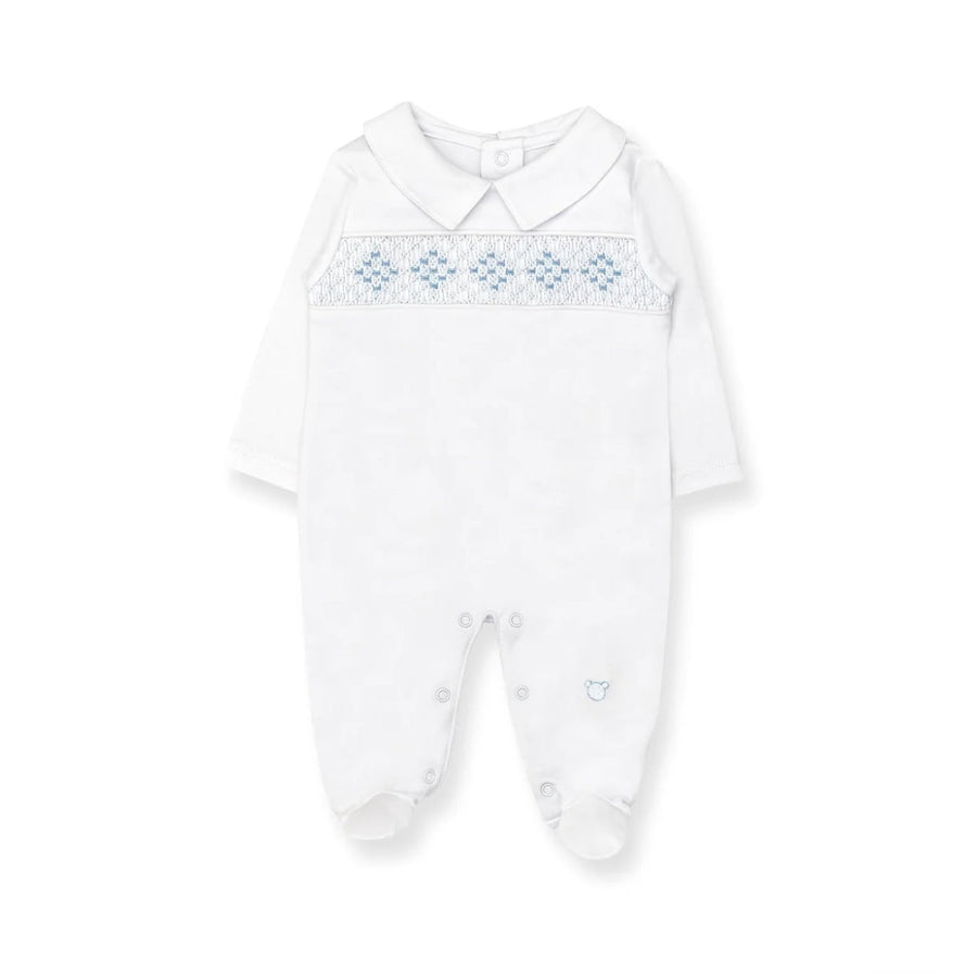 Pima Hand Smocked Playsuit