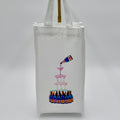 Champagne Fountain Fabric Wine Bag