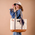 Huddle Up The Darling Canvas Tote Bag