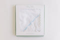 Hooded Towel with Embroidered Dots – Blue or Pink
