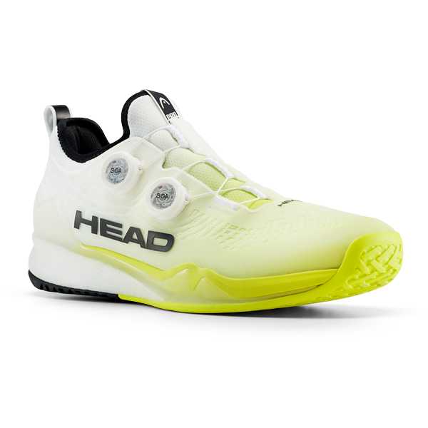 Head Endure Pro Boa White/Yellow Men