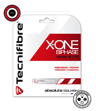 Tecnifibre X-One Biphase Red Strings 18g