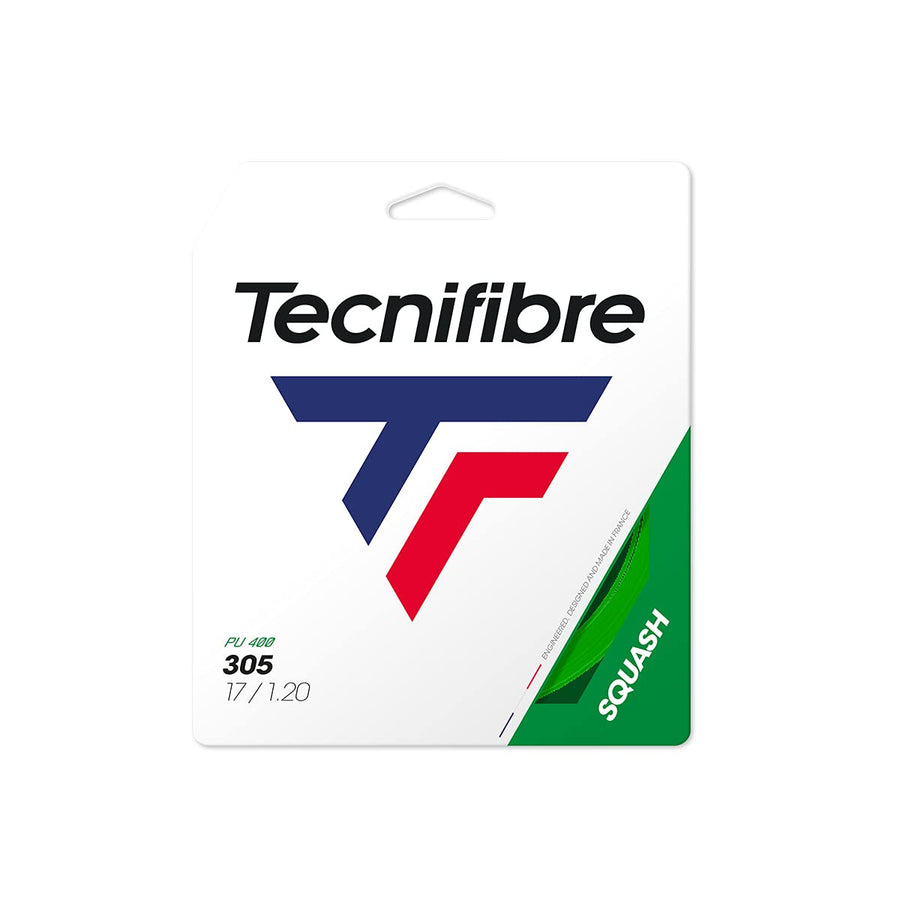 Tecnifibre 305 Squash String Set 17L/1.20 Green