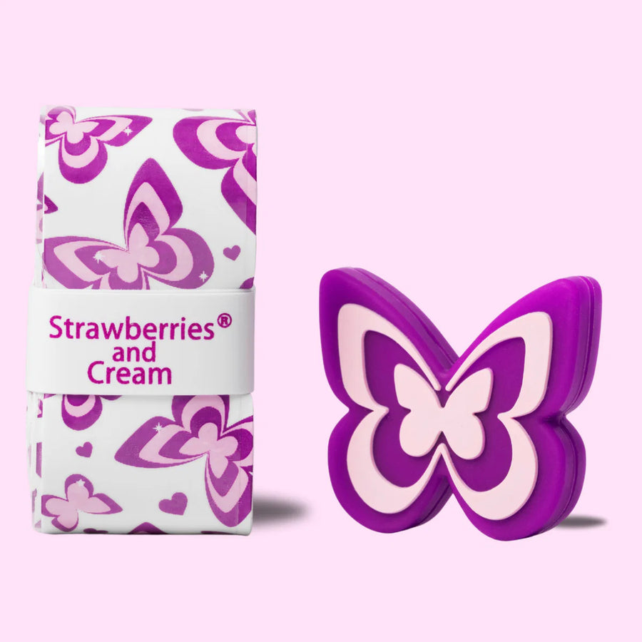 Strawberries and Cream Overgrip & Dampener (Sugar Plum)