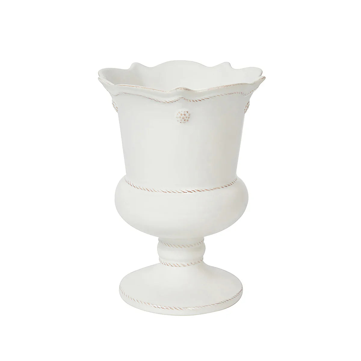Juliska Berry & Thread Petite Parterre Garden 8" Vase - Whitewash