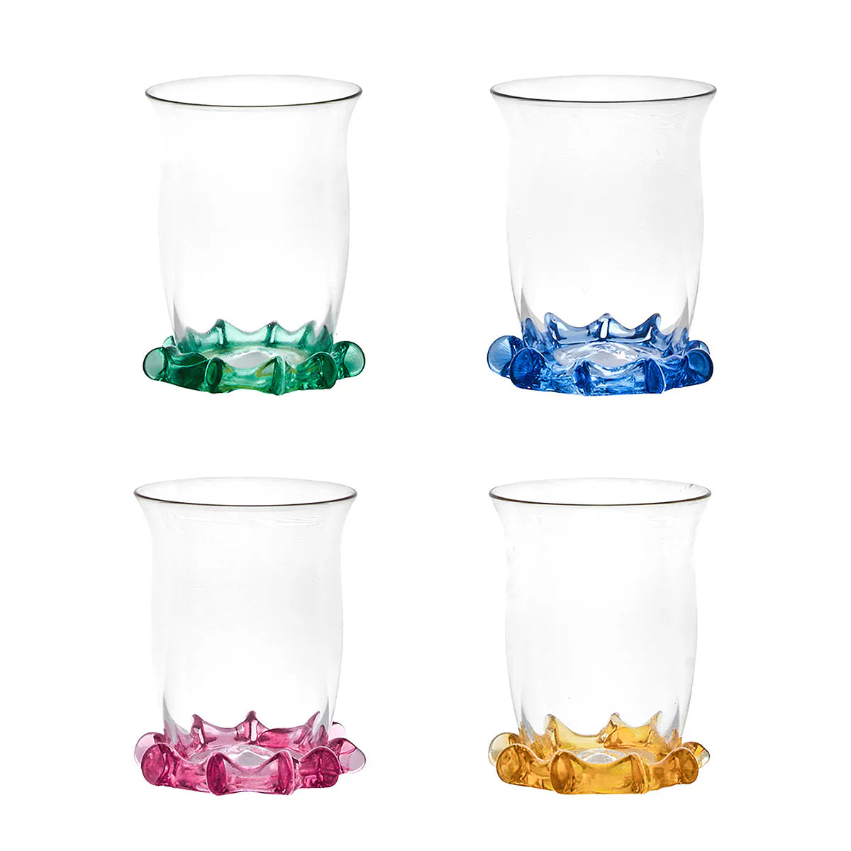 Juliska Nell Harriet Shot Glass Assorted Set/4 - Multi