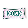 Two’s Company ICONIC Needlepoint Pillow