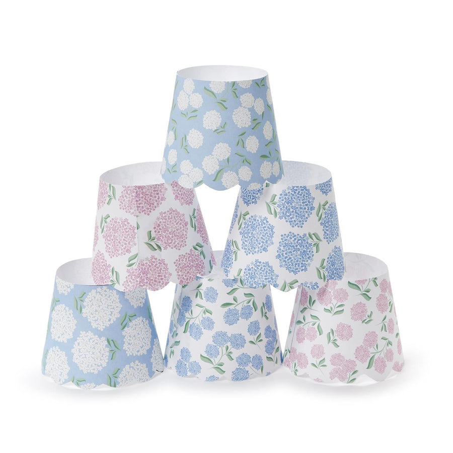 Hydrangea Paper Lamp Shade Cover for LED lamps