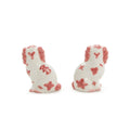 Two's Company Pink Staffordshire Dog Salt & Pepper Shaker Set