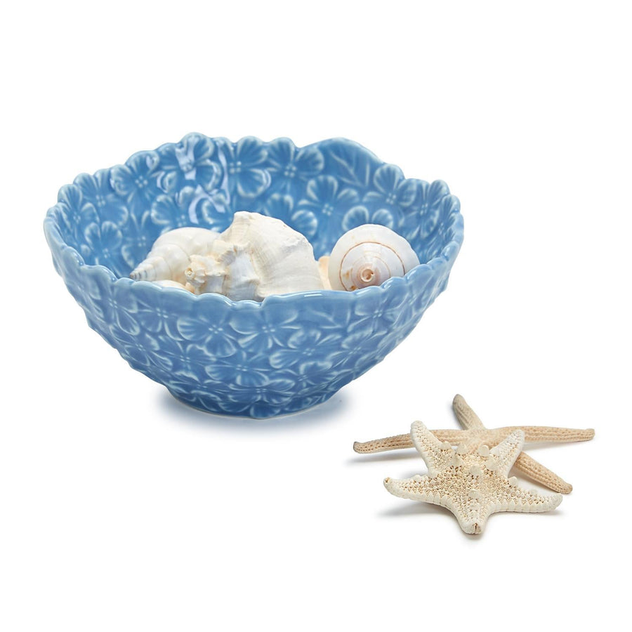 Blue Hydrangea Set of 3 Tidbit Bowls