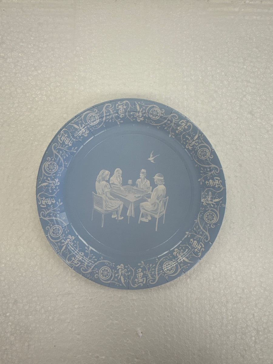 Mini Mahjong Blue Plates
