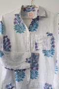 Victoria Dunn Millie Blouse Amethyst