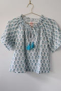 Victoria Dunn Bristol Blouse Cabana Blue
