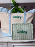 Medium Tote - Coated Canvas