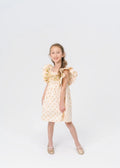 Girls’ Everyday Dress in Antique Marigold