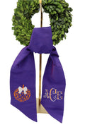 Wreath Sash in Linen Blend