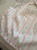 TRVL Best Bib Ribbon Floral Pink