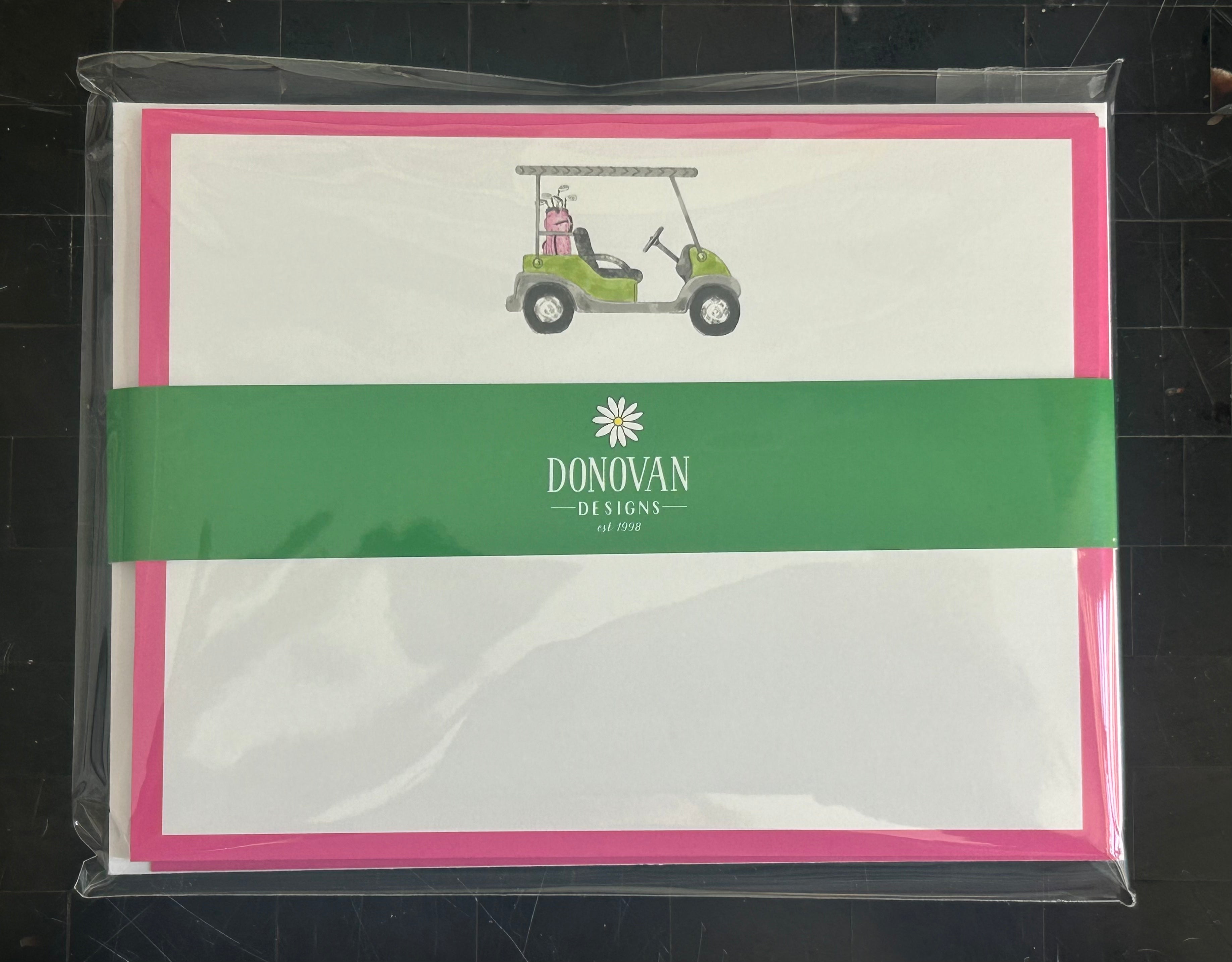 to do after...Golf note cards