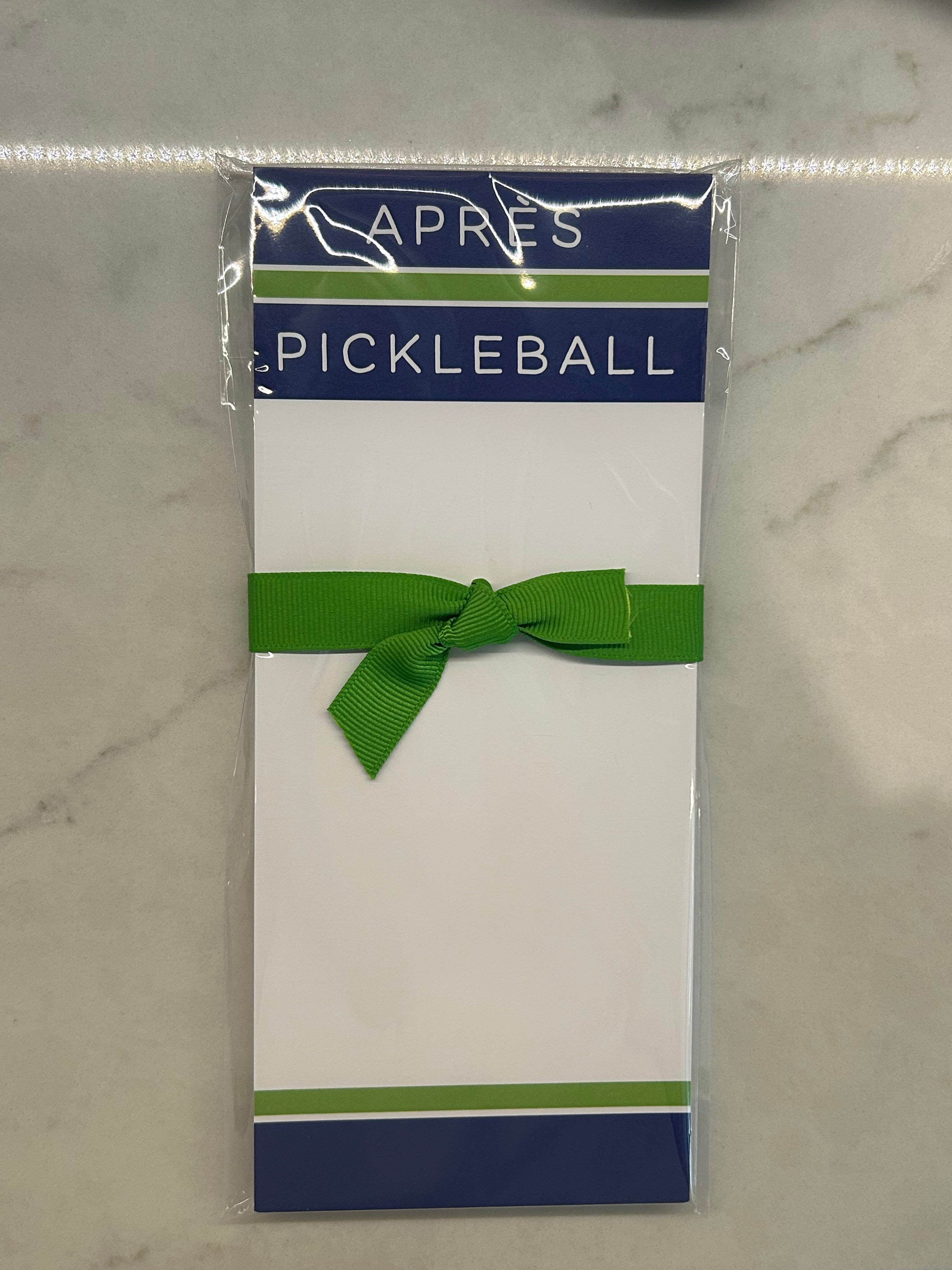 Apres Pickleball skinny notepad