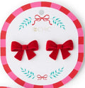 Velvet Bow Earrings
