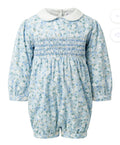 Floral Smocked Babysuit