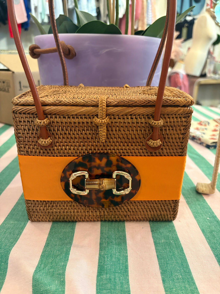 Emory Tangerine Tortoise Buckle
