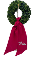 Wreath Sash in Linen Blend